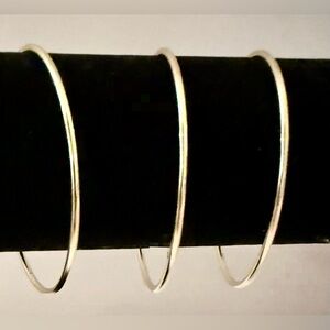 Elegant Gold Tone Bangles